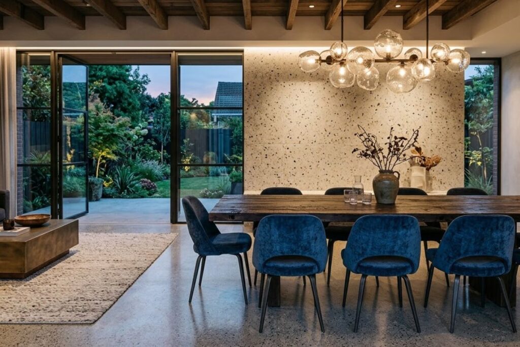 Prabangus interjeras ir tvarumas: kaip sukurti aukščiausios klasės estetiką naudojant perdirbtas medžiagas?